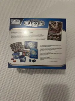 Pokemon TCG Stellar Crown Elite Trainer Box (ETB) New & Sealed ✅ - Image 3
