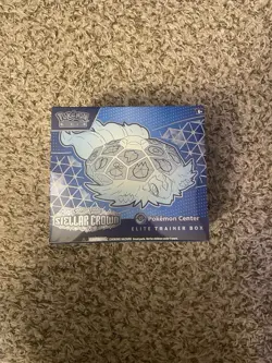 Pokemon TCG Stellar Crown Pokemon Center Elite Trainer Box ETB SEALED IN-HAND - Image 1