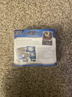 Pokemon TCG Stellar Crown Pokemon Center Elite Trainer Box ETB SEALED IN-HAND - Image 2