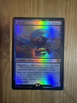 Deceit Lorwyn Eclipsed Magic The Gathering Near Mint Foil - Image 1
