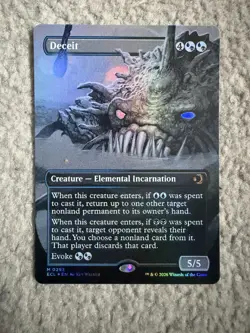 MTG Lorwyn Eclipsed Deceit 0293 MYTHIC FOIL, Excellent condition - Image 1