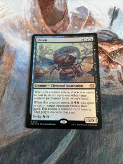 MTG Deceit 212 Foil Mythic Lorwyn Eclipsed Nm Magic Gathering - Image 1