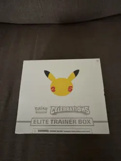 Pokemon Celebrations Elite Trainer Box 25th Anniversary ETB New Sealed TCG - Image 2