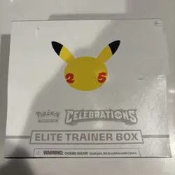 Pokemon TCG Celebrations 25th Anniversary Elite Trainer Box ETB New And Sealed - Image 1