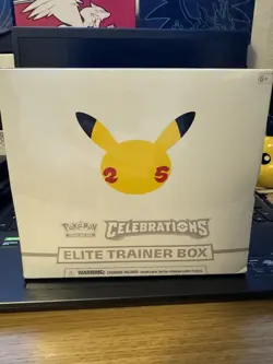 Pokemon TCG Celebrations 25th Anniversary Elite Trainer Box ETB New And Sealed - Image 1