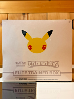 Pokemon TCG Celebrations ETB Elite Trainer Box 25th Anniversary New Sealed - Image 1