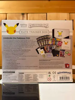 Pokemon TCG Celebrations ETB Elite Trainer Box 25th Anniversary New Sealed - Image 3