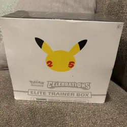 Pokemon Celebrations TCG Elite Trainer Box 25th Anniversary ETB New Sealed - Image 1