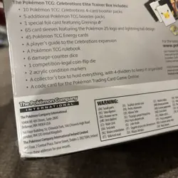 Pokemon Celebrations TCG Elite Trainer Box 25th Anniversary ETB New Sealed - Image 4
