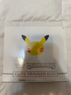 Pokemon TCG Celebrations Elite Trainer Box 25th Anniversary ETB New-Sealed - Image 1