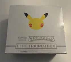 Pokemon TCG 25th Anniversary Celebrations Elite Trainer Box ETB New/Sealed - Image 1