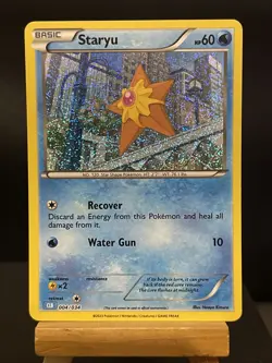 Pokemon Card Staryu 004/034 Holo English Blastoise Deck Classic Collection NM - Image 1