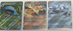 Charizard EX 6/165 & Venusaur EX 3/165 & Blastoise EX 9/165 151 Pokemon TCG NM - Image 1