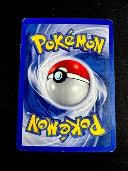 Italian Hitmonchan 7/102 LP Base Set Holo Rare SWIRL Pokemon Card Light Play - Image 2