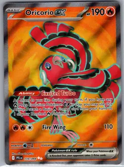 Oricorio ex 110/094 ME02: Phantasmal Flames - Pokemon Card - NM - Image 1