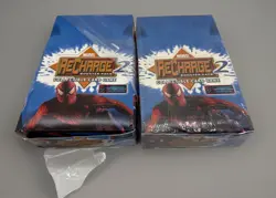 2x Marvel Recharge 2 Collectible Card Game Booster Box 36 Packs CCG - Image 1