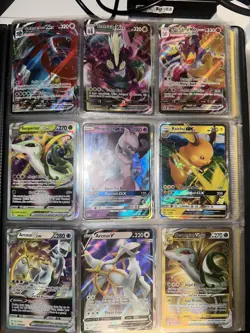 Pokemon Binder Filled With Cards Ranging From NM-MP, All Holos, Rares & Better ! - Image 1