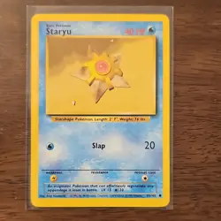 Pokemon TCG Lot Quagsire Dark Wartortle Kingler Staryu Starmie 5 Cards English - Image 4