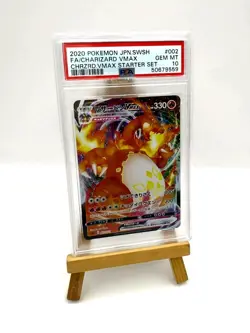 Pokemon card - PSA 10 Japanese Charizard VMAX Starter Set - 002/021 - Image 1