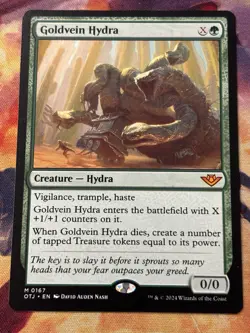 MTG - 1x Goldvein Hydra - Outlaws of Thunder Junction NM - Image 1