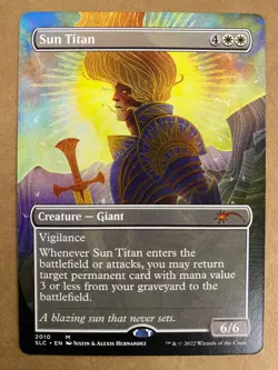 MTG 1x Sun Titan # 2010 Secret Lair Countdown Magic the Gathering Card x1 NM - Image 1