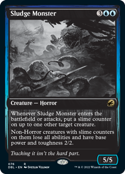 Sludge Monster [Innistrad: Double Feature] Foil Near Mint - Image 1