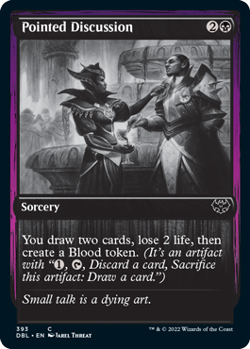Pointed Discussion [Innistrad: Double Feature] Foil Near Mint - Image 1