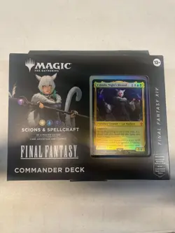 Magic The Gathering Final Fantasy Scions And Spellcraft Commander Deck MTG 2025 - Image 1