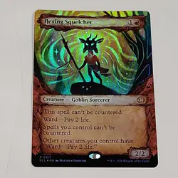 Hexing Squelcher - Foil - Showcase MTG: Lorwyn Eclipsed NM-Mint Sleeved - Image 2