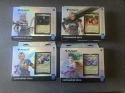 Mtg - Bundle 4x Final Fantasy Commander Deck Collector’s Edition Eng SEALED - Image 2