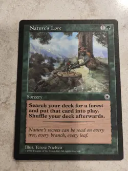 MTG Nature's Lore Nrmt to mt Portal - Image 1