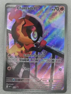 Charcadet 022 Pokemon Phantasmal Flames ETB Black Star Promo NM Pack Fresh! - Image 1