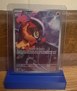 Charcadet 022 ETB Black Star Promo - Pokemon TCG Phantasmal Flames - NM - Image 1