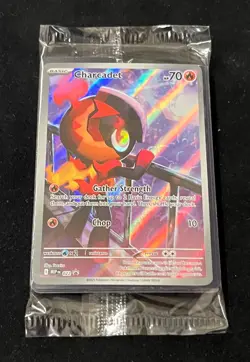 Pokemon Charcadet 022 ETB Black Star Promo - Phantasmal Flames - NM SEALED - Image 1