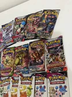 Lot of (17) Pokemon TCG Paldea Evolved Chilling Reign Booster Packs Sealed ++ - Image 4
