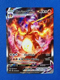 Pokemon TCG Charizard VMAX SWSH261 Full Art Ultra Rare Black Star Promo NM - Image 1
