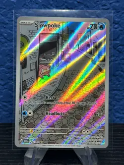 TCG Pokemon English Slowpoke 204/198 SV01: Scarlet & Violet Base Set Holo - Image 1