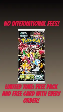 Pokemon shiny treasure EX korean Sv4a Booster Box Set NEW - Image 1