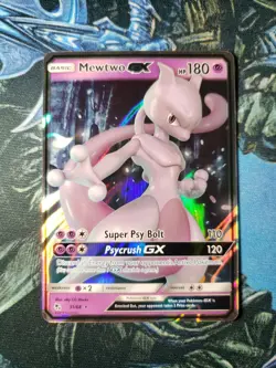 Mewtwo GX NM Ultra Rare 31/68 Hidden Fates Pokemon TCG - Image 1