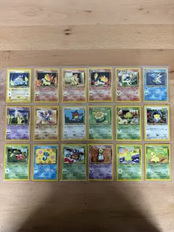 Lp-hp 100% Complete NON HOLO Unlimited NEO GENESIS Set Pokemon 20-111 WOTC - Image 5