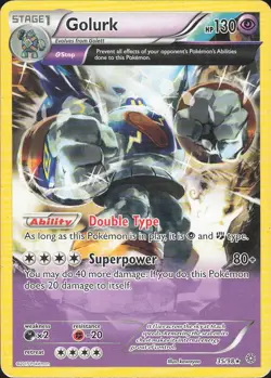 Golurk 2015 Pokemon TCG #35/98 XY - Ancient Origins - Image 1