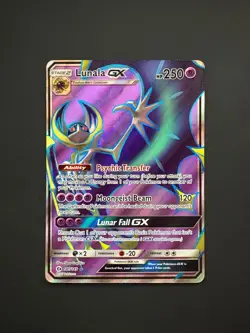 Lunala GX 141/149 Pokemon Sun & Moon Ultra Rare Near Mint (NM) 2017 - Image 1