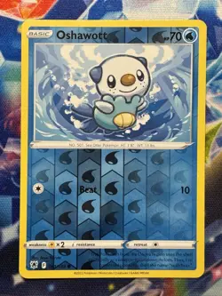 Pokemon TCG Oshawott 041/189 Swsh10: Astral Radiance Reverse Holo - Image 1