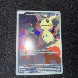 2026 Pokemon Ascended Hero’s Team Rockets Mimikyu IR 238/217 Pack Fresh - Image 2