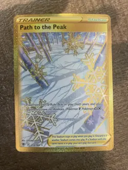 Pokemon TCG Path to the Peak Astral Radiance Secret Rare 213/189 NM Free Ship - Image 1
