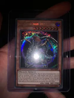 YuGiOh! Chaos Emperor Dragon Envoy Of The End - IOC-EN000 - Secret rare - Image 1
