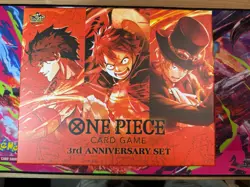 ONE PIECE Card Game 3rd ANNIVERSARY SET Japanese Box Factory Sealed New 2025 - Image 1