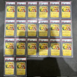 PSA 10 Pikachu 2025 McDonald's Promo 020/M-P Japanese Pokemon Card Gem Mint - Image 4