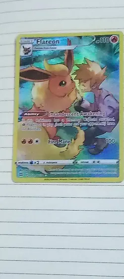 Pokemon TCG Flareon Holo Rare Trainer Gallery Card TG01/TG30 Brilliant Stars 141 - Image 1