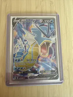 Pokemon TCG - Gyarados V Full Art Ultra Rare Holo - 171/203 - Evolving Skies - Image 1